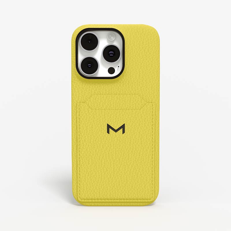 Personnalisation Cardholder Case for iPhone 16 Pro Max in Calf