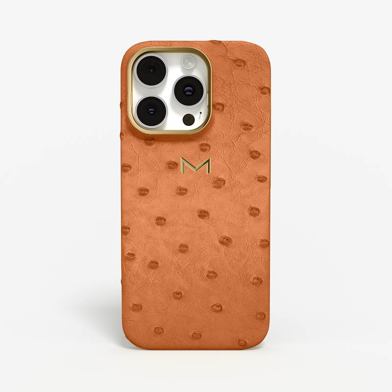 Personnalisation Necklace Case for iPhone 16 Pro Max in Ostrich