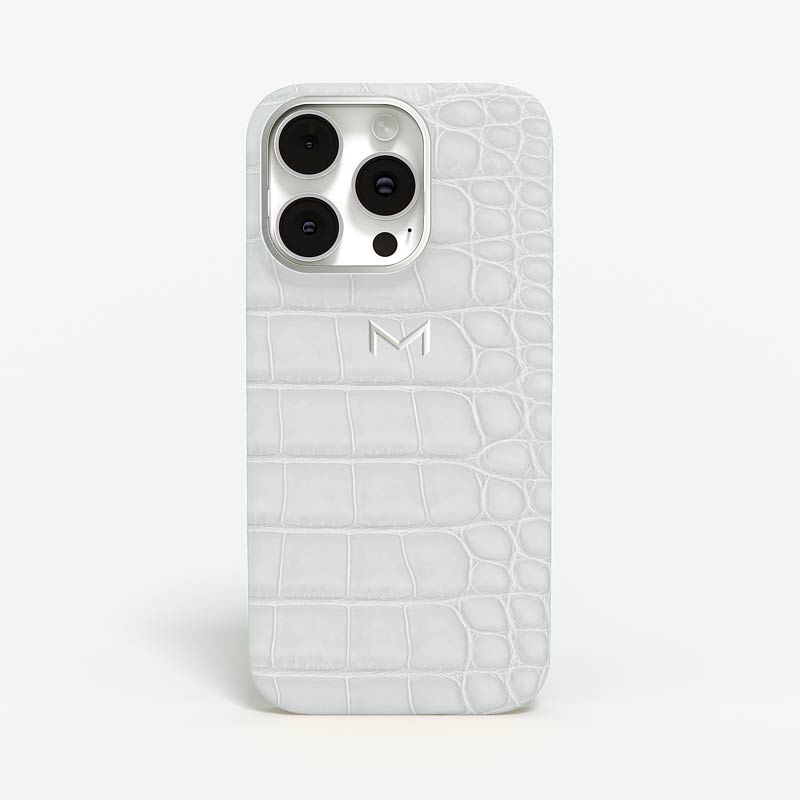 Personnalisation Necklace Case for iPhone 16 Pro in Alligator