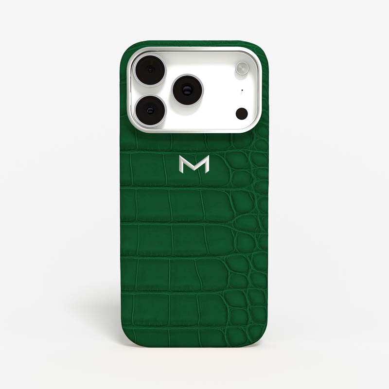 Personnalisation Necklace Case for iPhone 17 Pro in Alligator