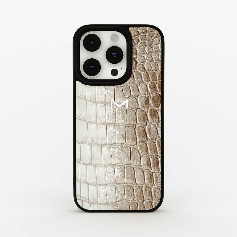 Personnalisation Sport Case for iPhone 16 Pro Max in Crocodile Himalaya