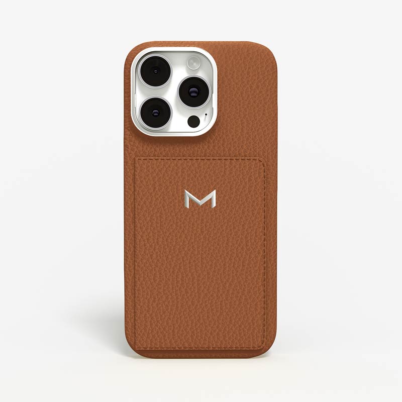 Personnalisation Wallet Case for iPhone 15 Pro Max in Calf