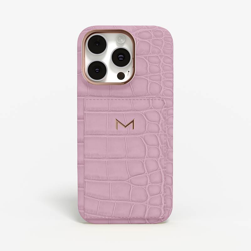 Personnalisation Wallet Case for iPhone 16 Pro Max in Alligator